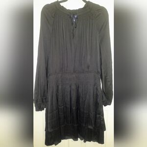 Chic Black Long Sleeve Dress
